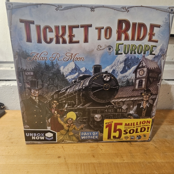 Days of Wonder Ticket to Ride Europe Board Game - DO7202 New - Picture 1 of 4